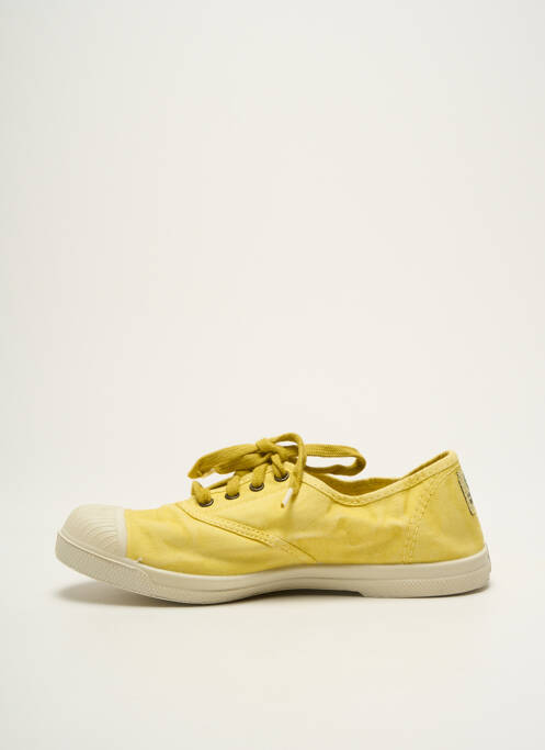 Baskets jaune fonce NATURAL WORLD pour femme