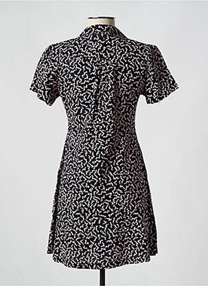 Robe courte coupe évasée manches courtes noir VOLCOM femme