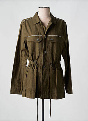Veste casual poches vert VON DUTCH femme