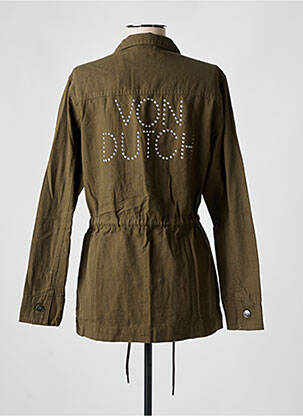 Veste casual poches vert VON DUTCH femme
