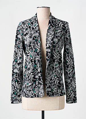 Blazer coupe cintrée noir SUN VALLEY femme