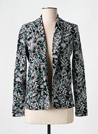 Blazer coupe cintrée noir SUN VALLEY femme