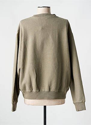 Pull resserrée sur le bas manches longues vert SUPERDRY femme