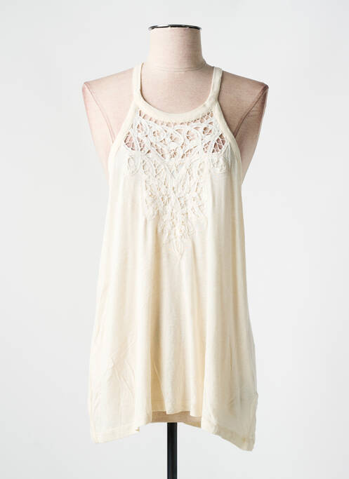 Top beige SUPERDRY pour femme