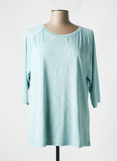 T-shirt bleu LUHTA pour femme