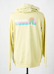 Sweat-shirt à capuche jaune RIP CURL pour homme seconde vue