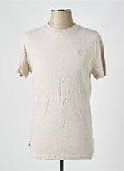 T-shirt beige SUPERDRY pour homme seconde vue