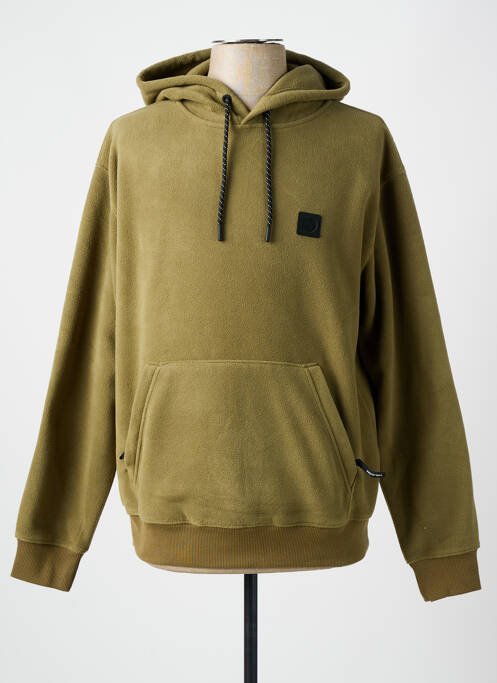 Sweat-shirt à capuche vert VOLCOM pour homme