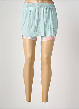 Jupe short poches vert RUKKA femme
