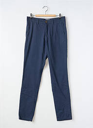 Pantalon chino stretch taille normale bleu JACK & JONES homme