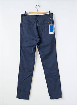 Pantalon chino stretch taille normale bleu JACK & JONES homme