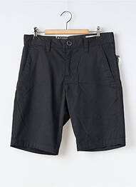 Short fermeture zippée sous rabat boutonné taille normale noir VOLCOM homme