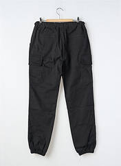 Pantalon cargo noir SIXTH JUNE pour homme seconde vue