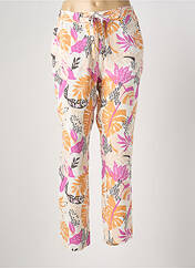 Pantalon droit beige SUN VALLEY pour femme seconde vue