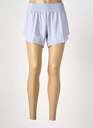 Short bleu MIZUNO pour femme