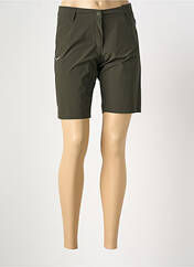Short vert SALEWA pour femme seconde vue