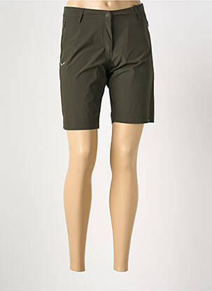 Short vert SALEWA pour femme