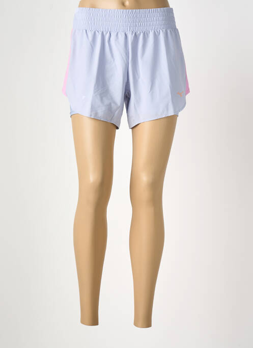 Short bleu MIZUNO pour femme