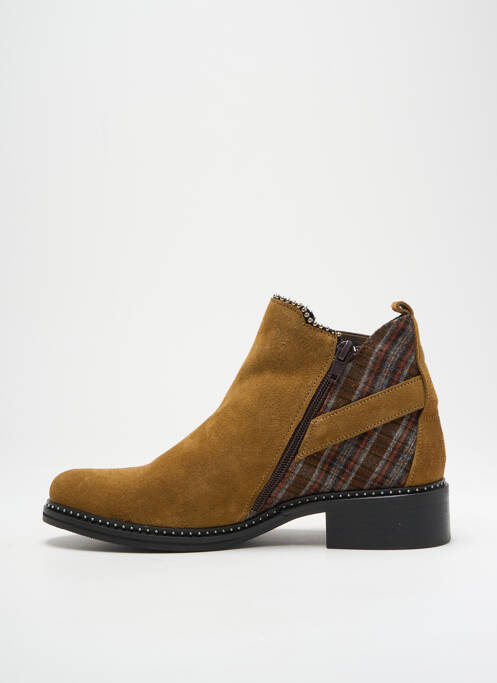 Bottines/Boots jaune REGARD femme