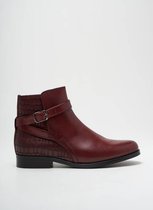 Bottines/Boots rouge PINTO DI BLU pour femme