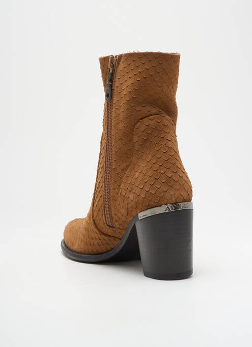 Bottines/Boots marron ADIGE pour femme