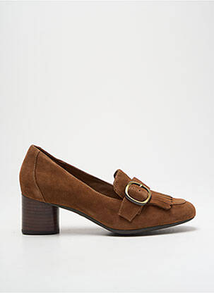 Mocassins marron CLARKS pour femme
