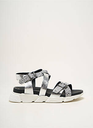 Sandales/Nu pieds argent PHILIPPE MORVAN pour femme