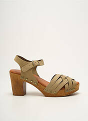 Sandales/Nu pieds vert COCO ET ABRICOT pour femme seconde vue