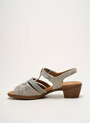 Sandales/Nu pieds argent ARA pour femme seconde vue