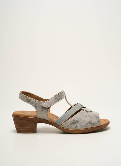 Sandales/Nu pieds argent ARA pour femme