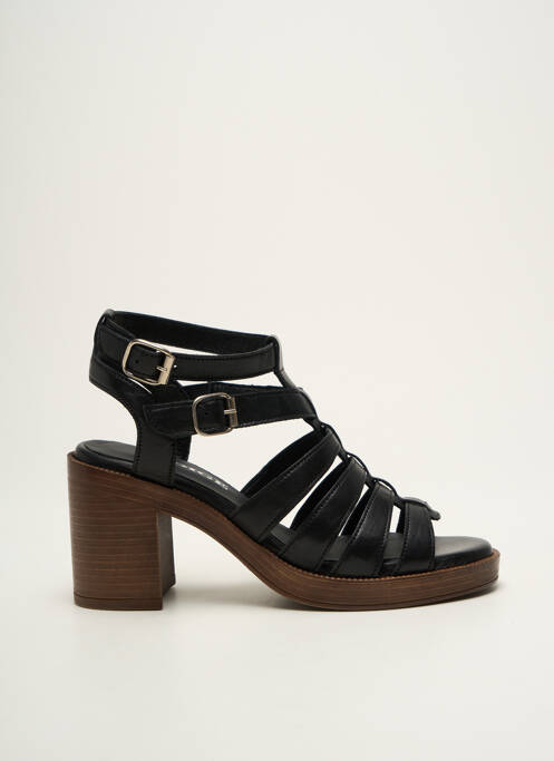 Sandales/Nu pieds noir ADIGE pour femme