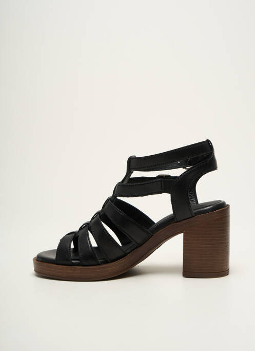 Sandales/Nu pieds noir ADIGE femme