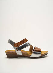 Sandales/Nu pieds argent XAPATAN pour femme seconde vue