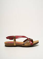 Tongs rouge XAPATAN pour femme seconde vue