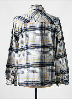 Veste casual coupe droite gris RECYCLED ART WORLD homme