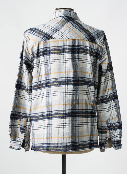 Veste casual poignets boutonnés avec fente gris RECYCLED ART WORLD homme