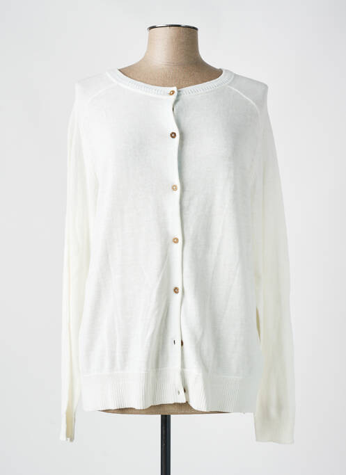 Gilet manches longues blanc WHITE STUFF pour femme