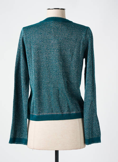 Gilet manches longues bleu WHITE STUFF pour femme