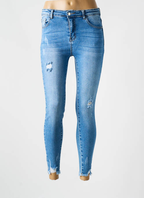 Jeans skinny poches bleu MISS FANNY femme