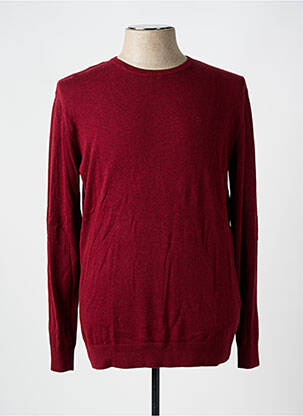 Pull stretch manches longues rouge TOM TAILOR homme