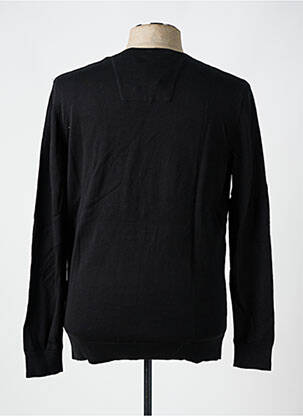 Pull stretch manches longues noir TOM TAILOR homme