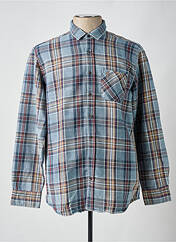 Chemise manches longues bleu MCS pour homme seconde vue