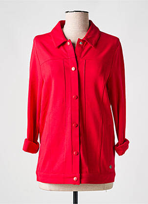 Veste casual poches rouge HAJO femme