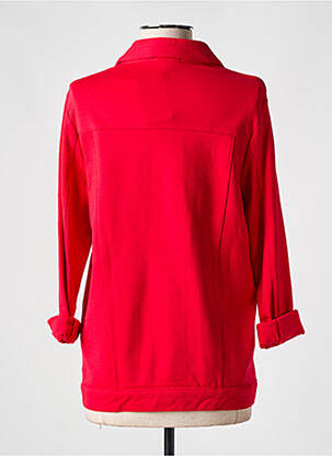 Veste casual poches rouge HAJO femme