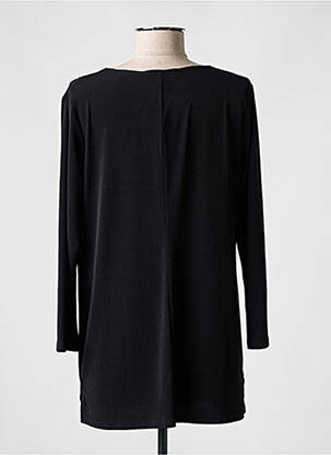 Gilet manches longues stretch noir TELMAIL femme