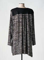 Gilet manches longues gris DEOMINO pour femme seconde vue