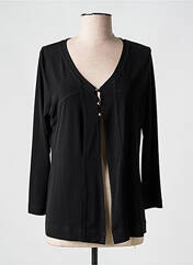 Gilet manches longues noir TELMAIL pour femme seconde vue