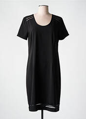 Robe mi-longue noir HALOGENE pour femme seconde vue