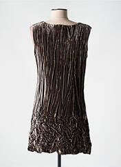 Tunique sans manche marron FILENDZA pour femme seconde vue