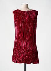 Tunique sans manche rouge FILENDZA pour femme seconde vue